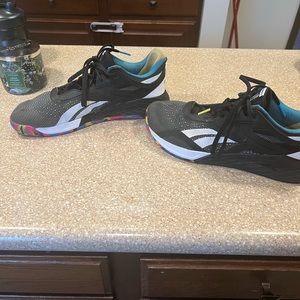 reebok nano x limited black chartreuse